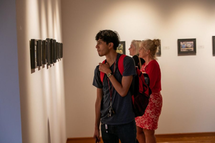 IUK art gallery showcases Pickens’ work