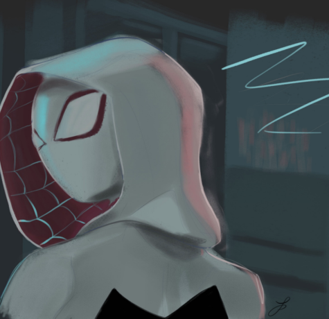 Gwen Stacy. Digital. By Lily Page.