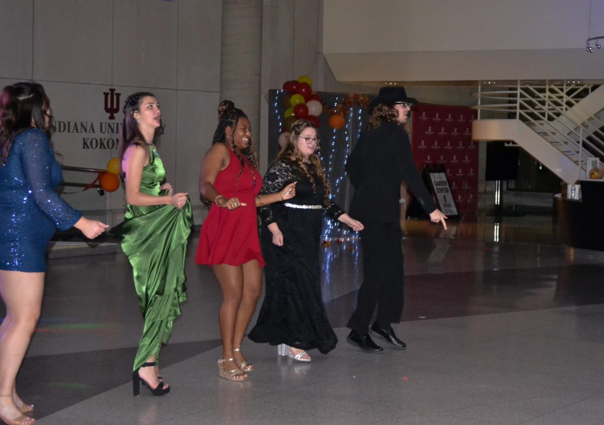 IU Kokomo students at the 2024 WiB Semi-Formal.