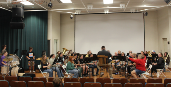 The IUK/Howard County Community Band has an electrifying rhythm